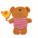 Hape - Мече и патенце - играчка за баня 4